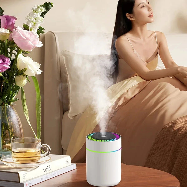Fresh Air Anywhere – Mini USB Aroma Diffuser for Home & Car!