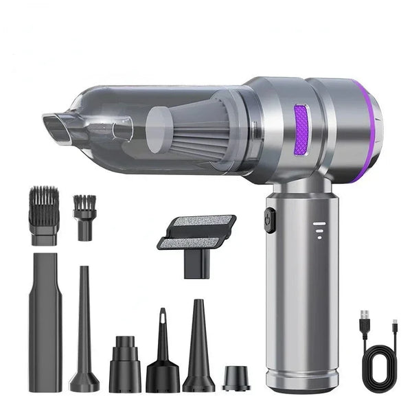 High-Power Cordless Car Vacuum & Air Duster