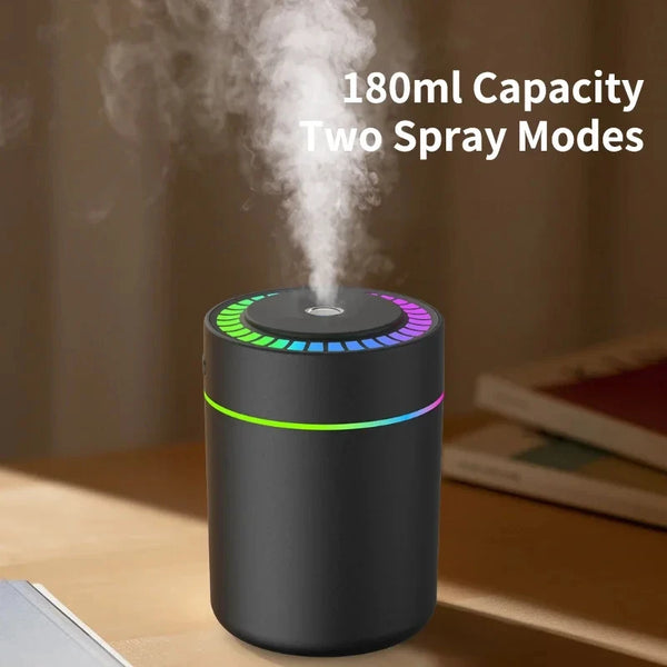 Fresh Air Anywhere – Mini USB Aroma Diffuser for Home & Car!