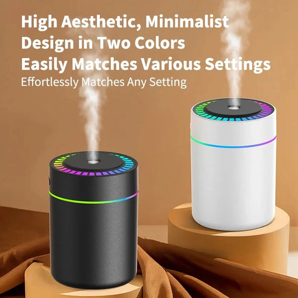 Fresh Air Anywhere – Mini USB Aroma Diffuser for Home & Car!