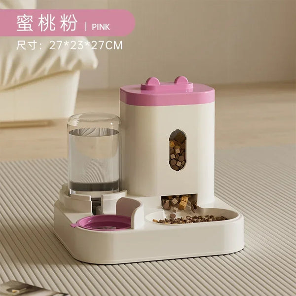 Auto Pet Feeder & Water Dispenser