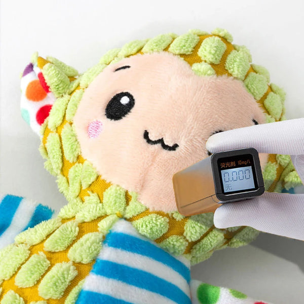 Cute Animal Plush Puzzle Chew Toy for Cats & Dogs