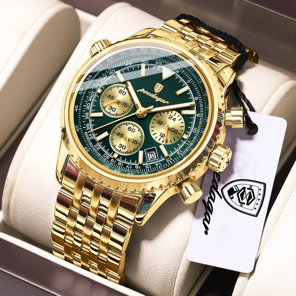 POEDAGAR Luxury Chronograph Men’s Watch
