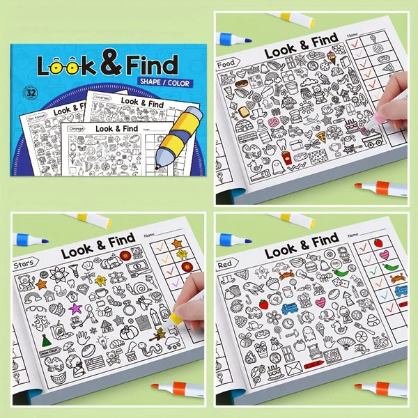 Hidden Color Quest Book