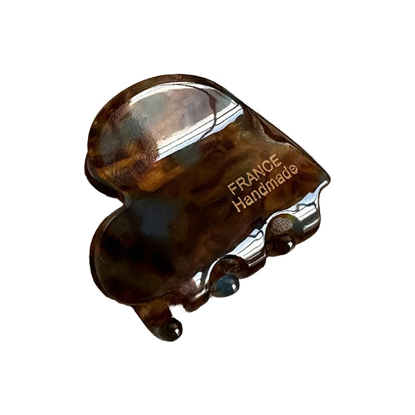 Elegant Heart-Shaped Hair Claw Clip