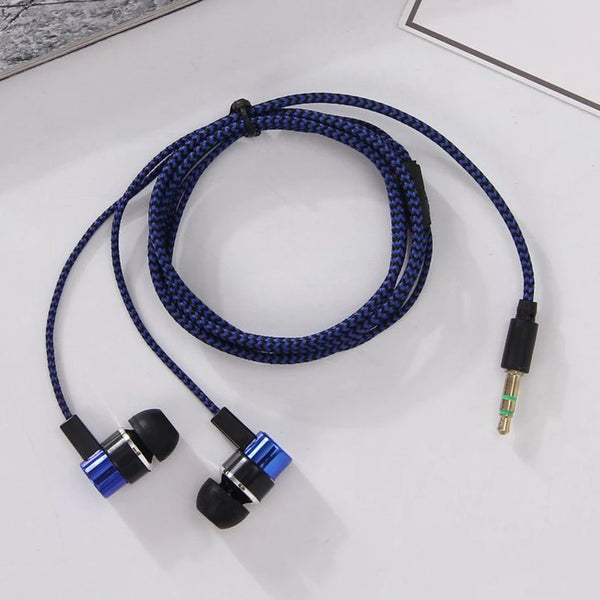 3.5mm In-Ear Wired Headphones (Basic Box) — Bass Stereo Earbuds