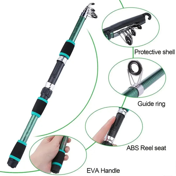 Ultimate Telescopic Fishing Pole Set