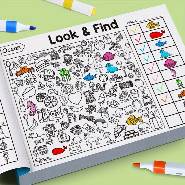 Hidden Color Quest Book
