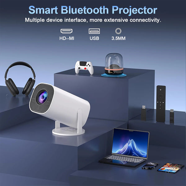 4K Supported Android Portable Home Theater & Gaming Projector

🚀 Benefits