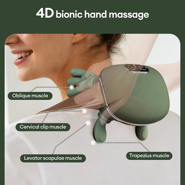 Wireless Neck Kneading Massager