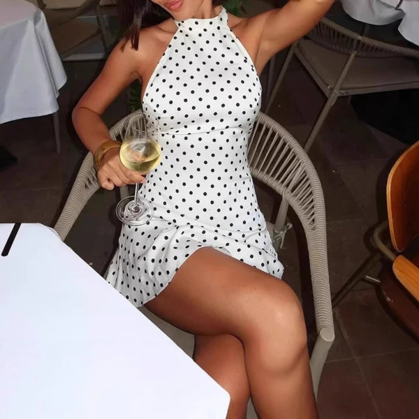 Elegant Off-Shoulder Backless Summer Party