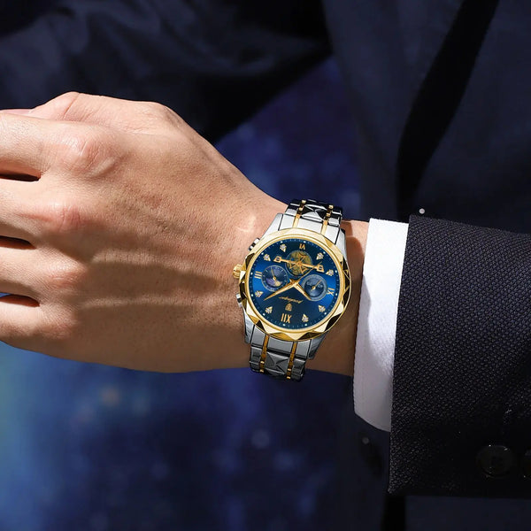 Luxury Men’s Quartz Wristwatch