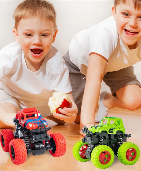 Inertial Off-Road Vehicle Toy Set