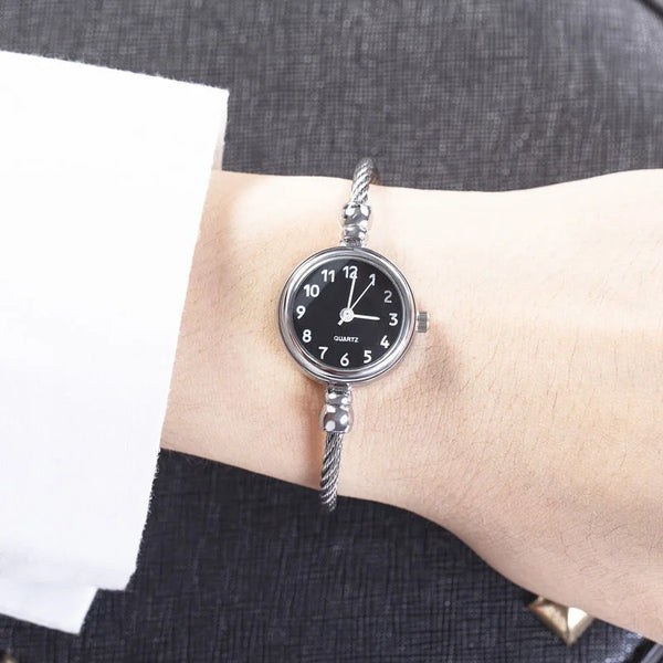 Women’s Gold Bangle Watch Stainless Steel Quartz