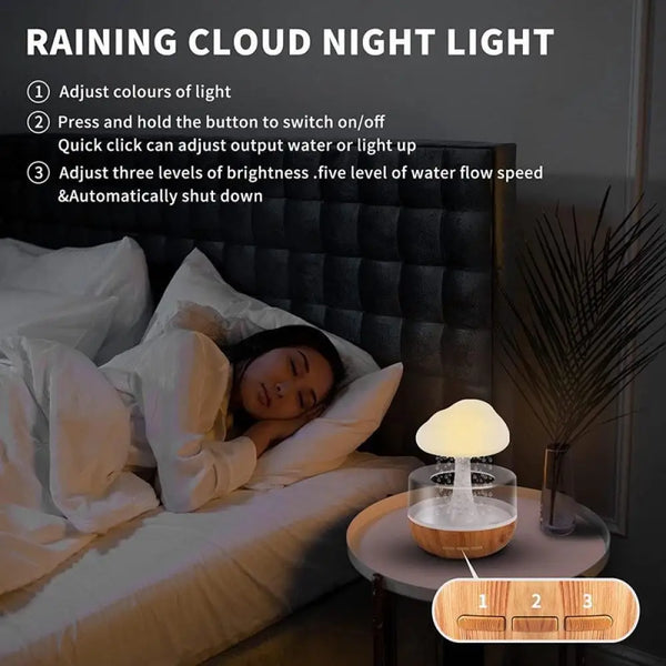 Rain Cloud Humidifier & Aroma Diffuser