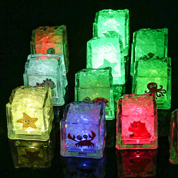 LED Light Up Waterproof Bathtub Toys for Kids