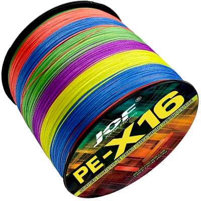 Braided Fishing Line, 16-Strand PE