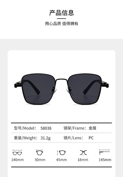 2025 Men’s Polarized Sunglasses – Luxury Driving Style