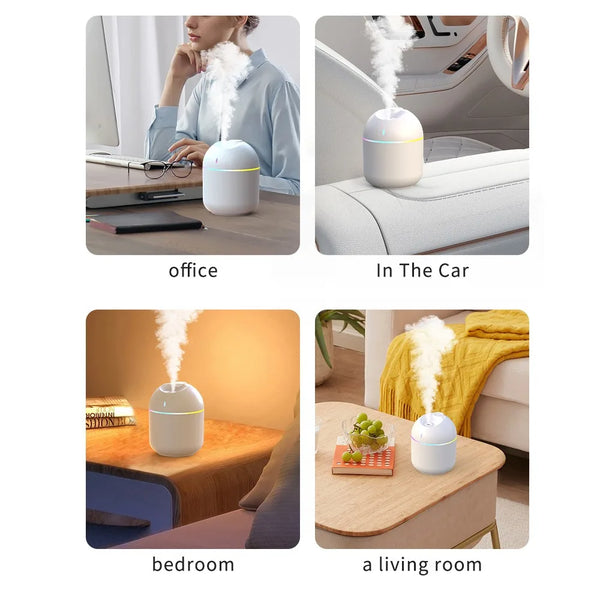 Air Humidifier & Cool Mist Aroma Diffuser