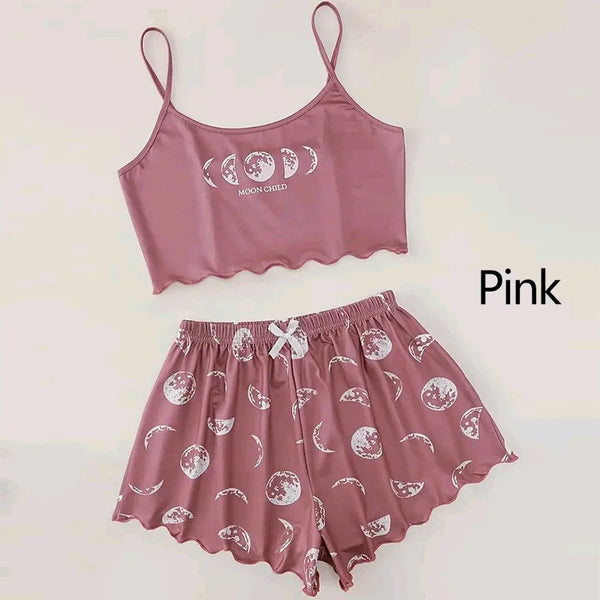 Dreamy Moon & Planet Pyjama Set