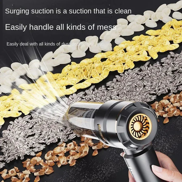 High-Power Cordless Car Vacuum & Air Duster