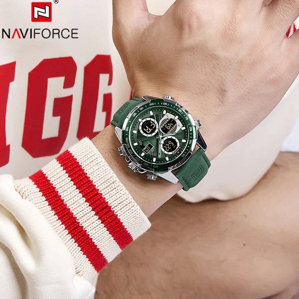 Dominate Every Moment with NAVIFORCE Military Luxury Sports Watch