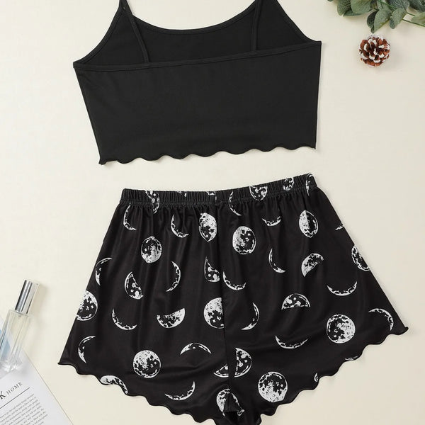 Dreamy Moon & Planet Pyjama Set
