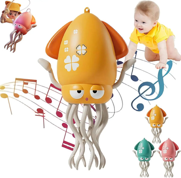 Baby Kids Electronic Dancing Squid Octopus Toy