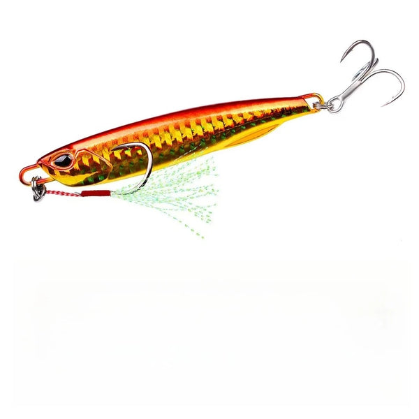 Heavy-Duty Metal Jig Fishing Lure