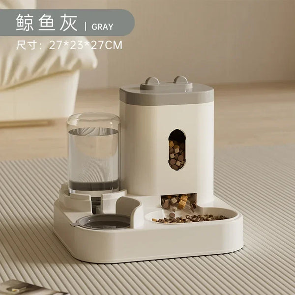 Auto Pet Feeder & Water Dispenser