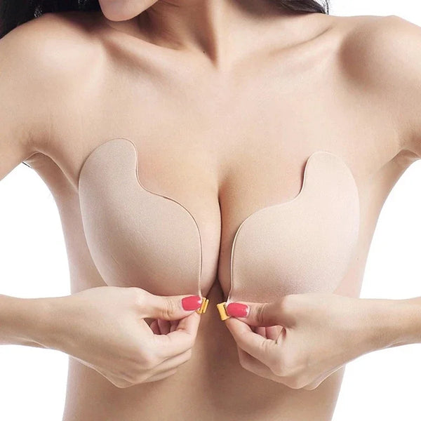 Invisible Push-Up Silicone Bra