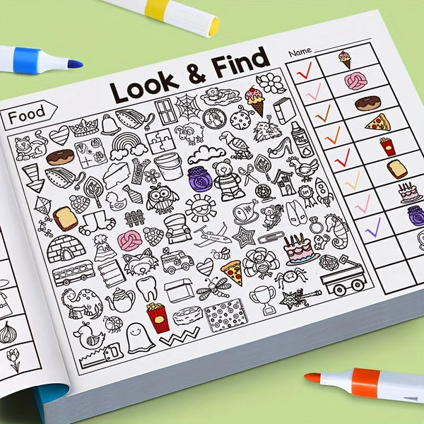 Hidden Color Quest Book