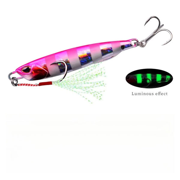 Heavy-Duty Metal Jig Fishing Lure