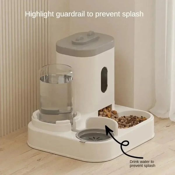 Auto Pet Feeder & Water Dispenser