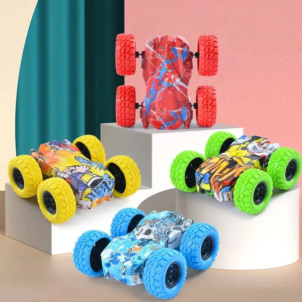 Double-Sided Inertial Off-Road Toy Car for Kids