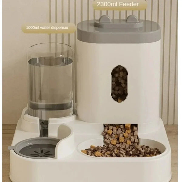 Auto Pet Feeder & Water Dispenser