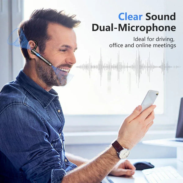 Wireless Stereo Headphones with Mic