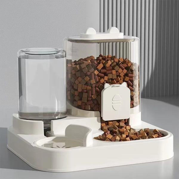 Auto Pet Feeder & Water Dispenser