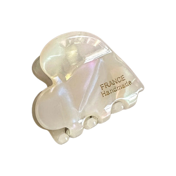 Elegant Heart-Shaped Hair Claw Clip