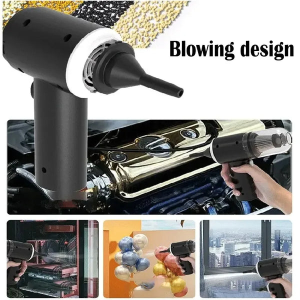 Powerful 9000Pa suction in the palm of your hand