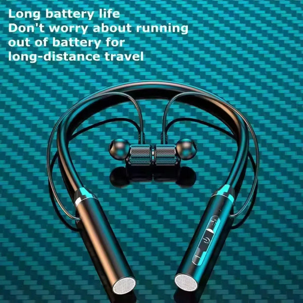 Magnetic Waterproof Gaming & Sports Headset with LED Display