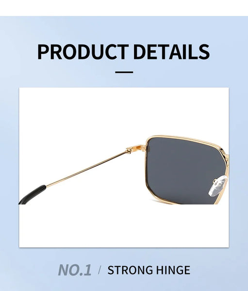 High-Quality Rectangle Sunglasses – Timeless Elegance for Men & Women