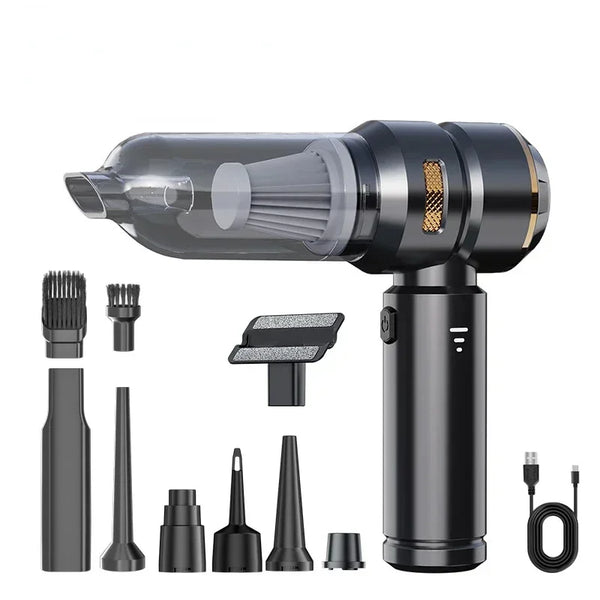 High-Power Cordless Car Vacuum & Air Duster