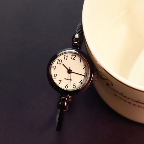 Women’s Gold Bangle Watch Stainless Steel Quartz