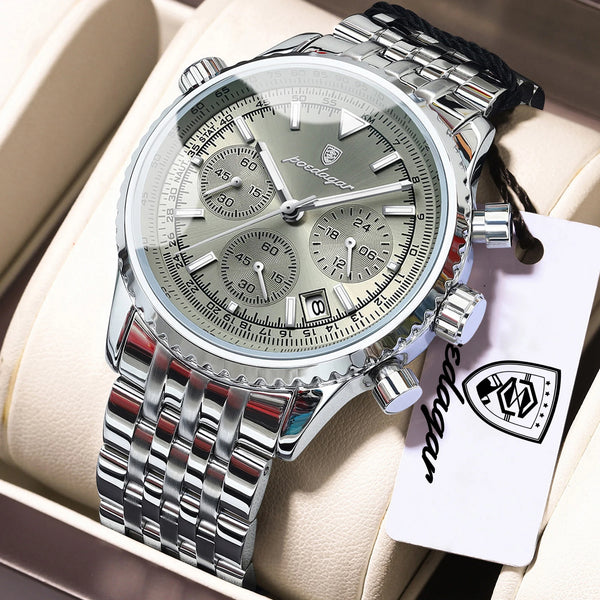 POEDAGAR Luxury Chronograph Men’s Watch