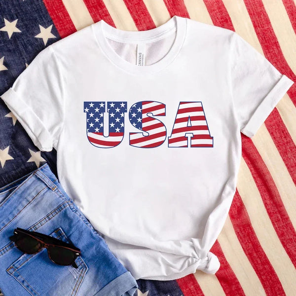 USA Freedom Vibes Tee
